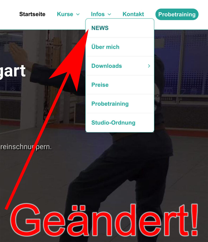 Geändert
